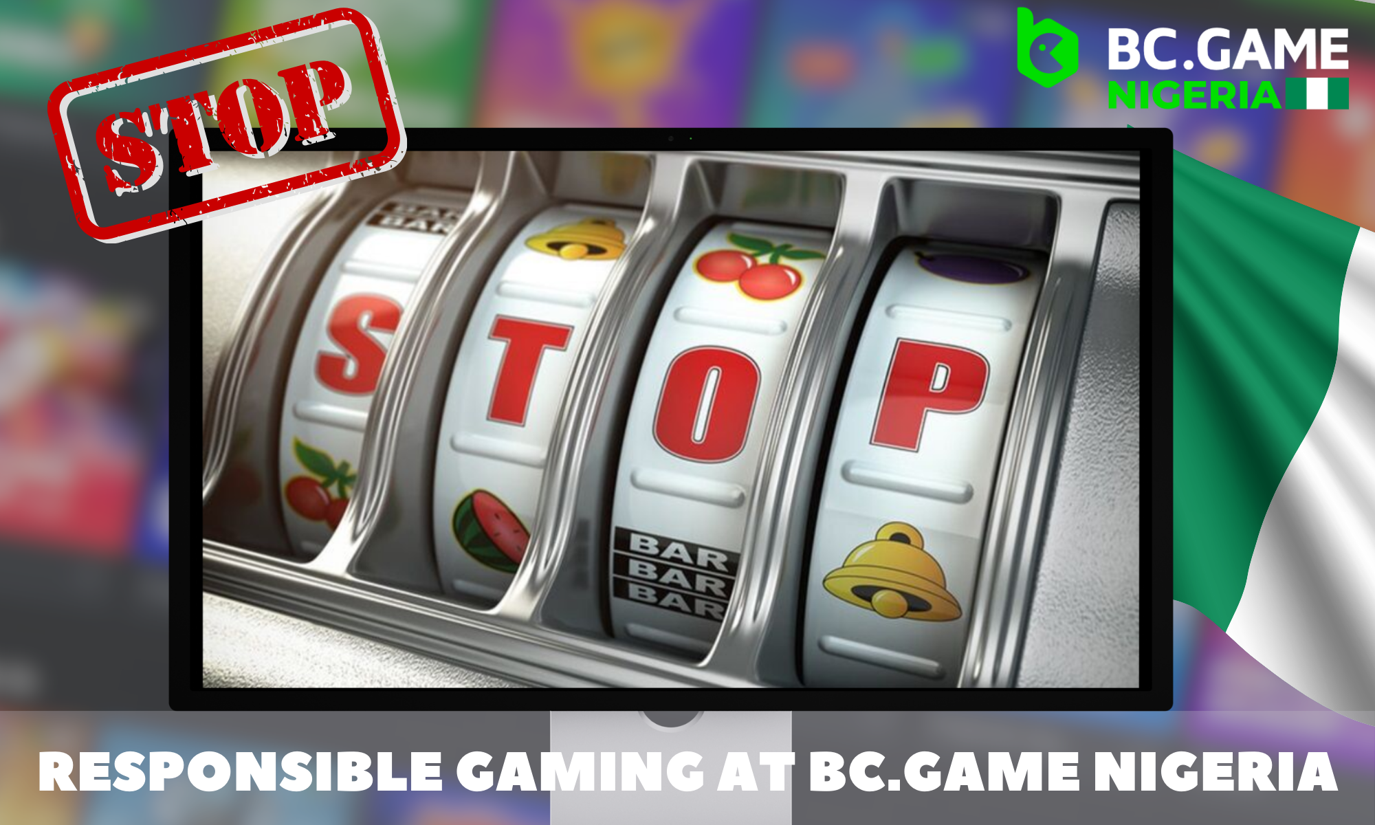 BC.GAME Nigeria is actively fighting gambling addiction