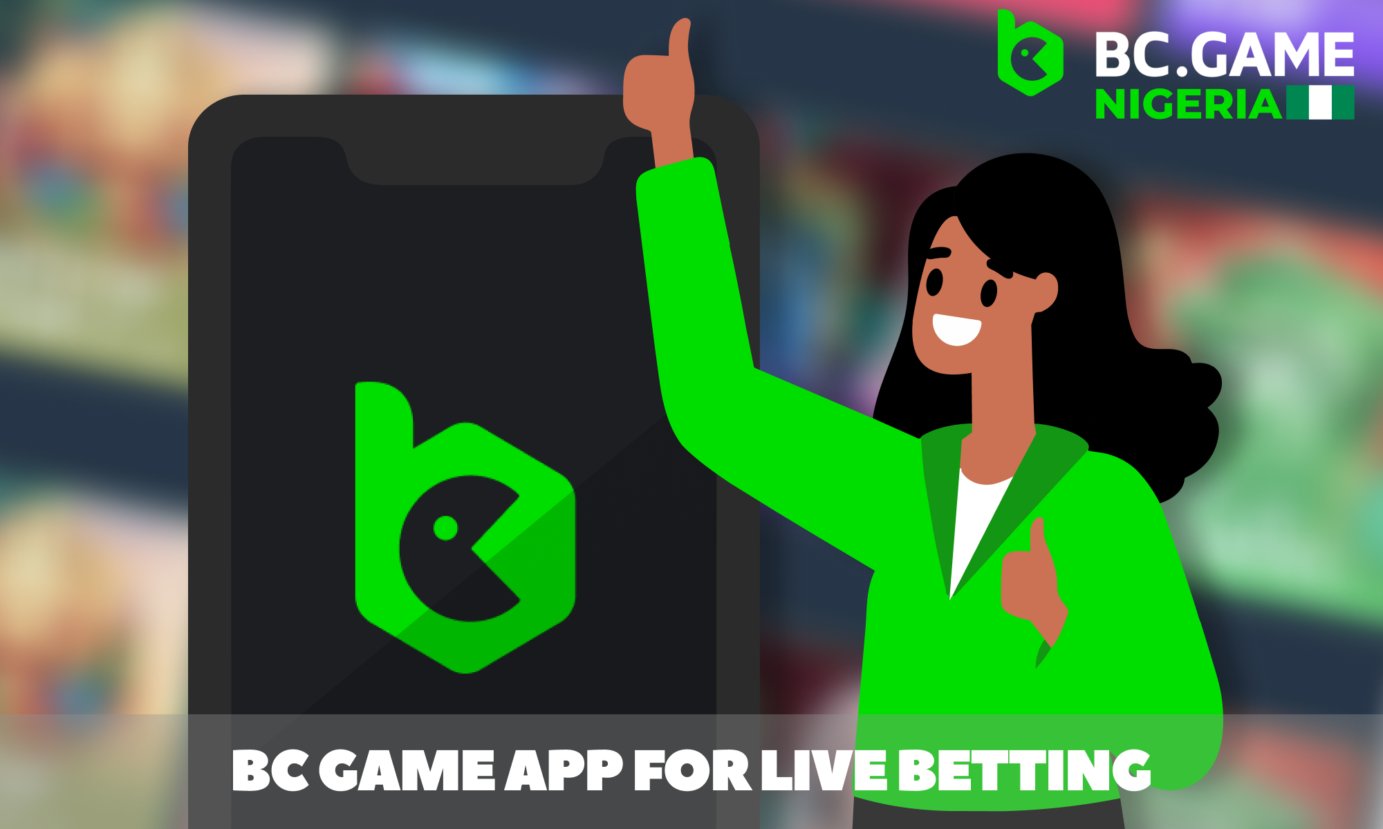 BC Game app for live betting in Nigeria
